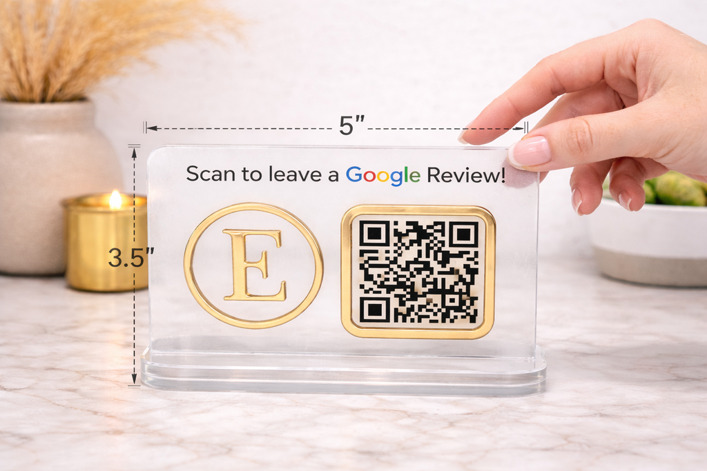Review QR Sign