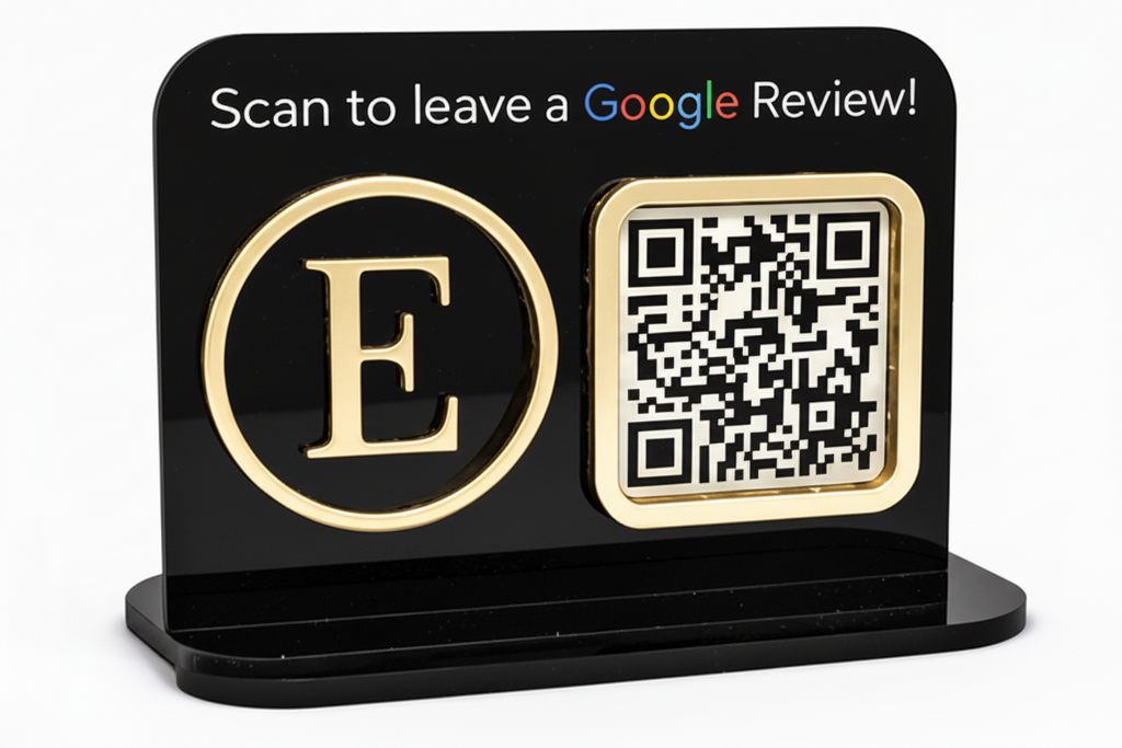 Review QR Sign