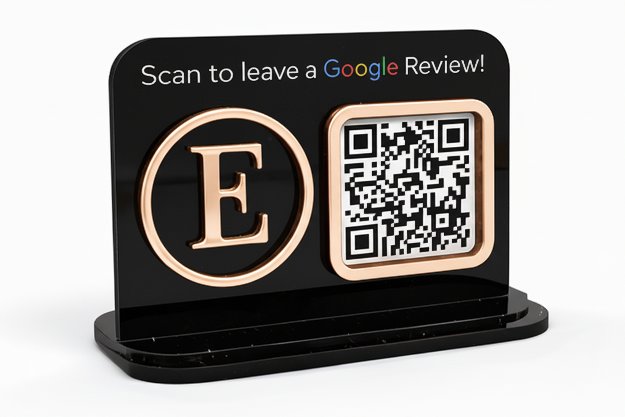 Review QR Sign