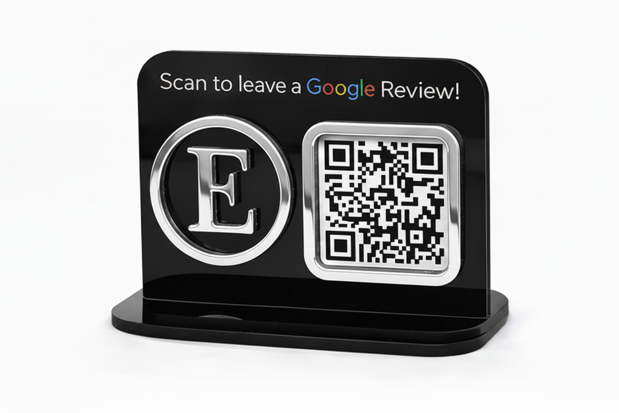 Review QR Sign