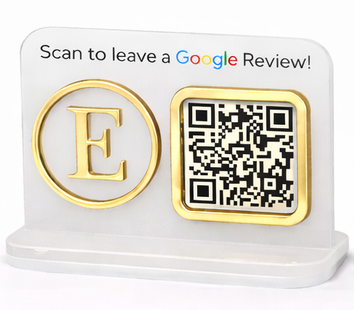 Review QR Sign