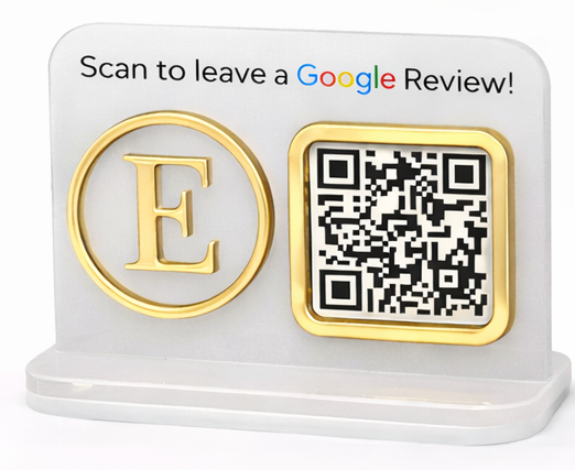 Review QR Sign