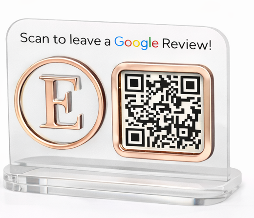 Review QR Sign