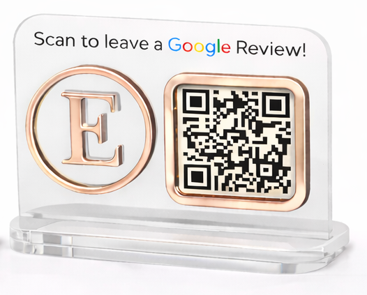 Review QR Sign