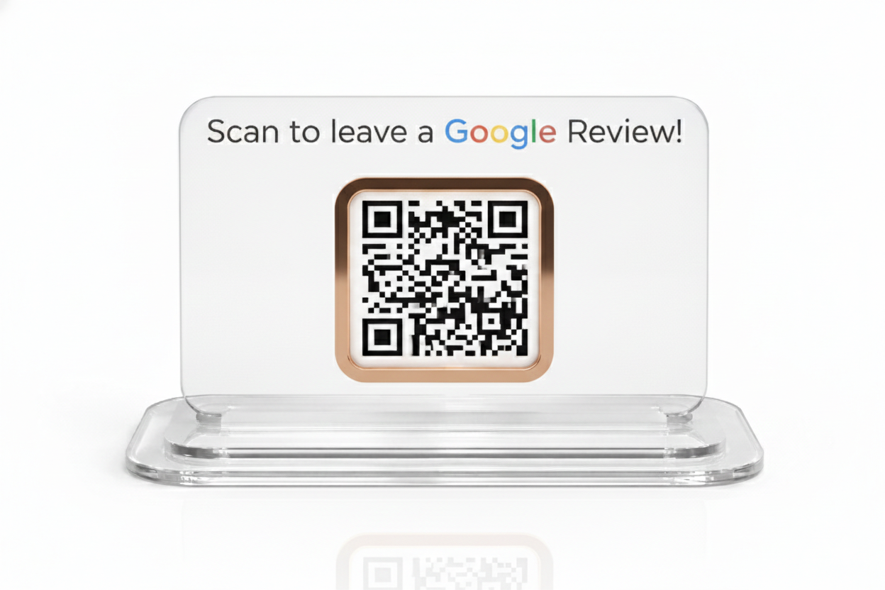 Review QR Sign